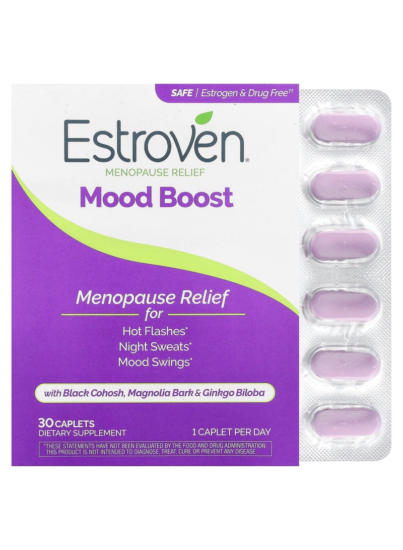 Menopause Relief, Mood Boost, 30 Caplets